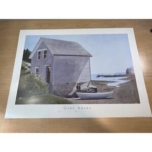 Gary Acres Maine Memories‎ Print Poster Midcoast Maine Art